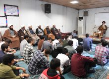 نشست صمیمی تولیت آستان مقدس با طلاب حوزه علمیه حضرت عبدالعظیم الحسنی علیه السلام