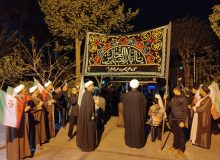 دسته‌عزاداری شاگردان مکتب امام صادق علیه‌السلام به مناسبت سالروز شهادت رئیس مذهب شیعه
